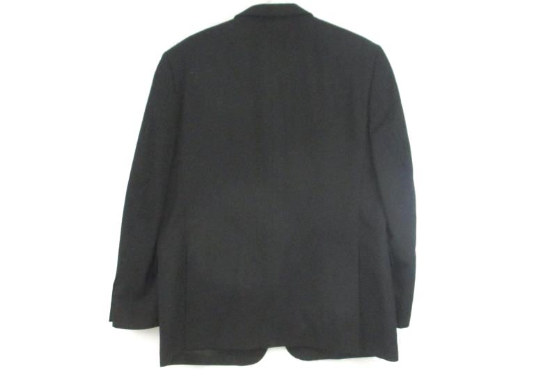 Jones New York Men's Black Textured 3 Button Front Blazer Sport Coat Sz 42S