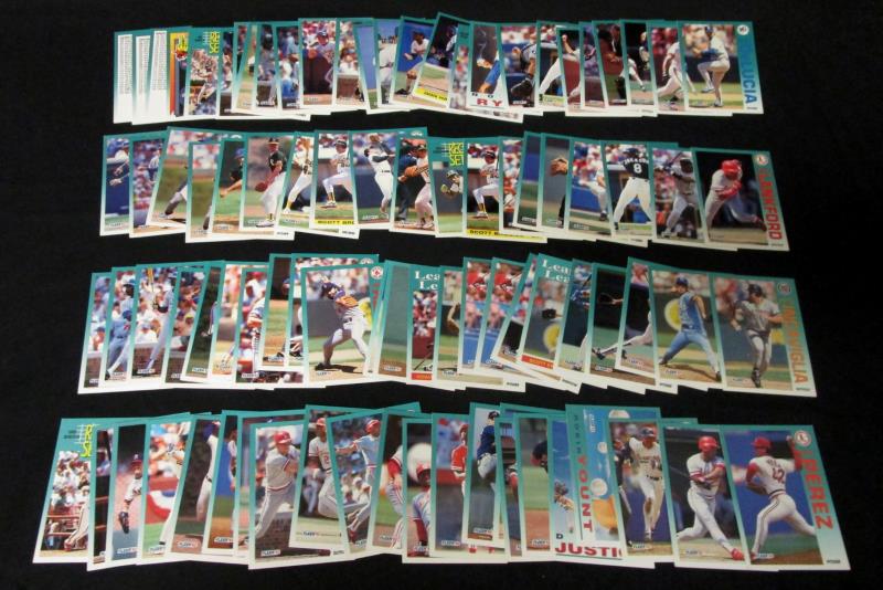 Lot of 90 Vintage Fleer Baseball Cards Random 1992