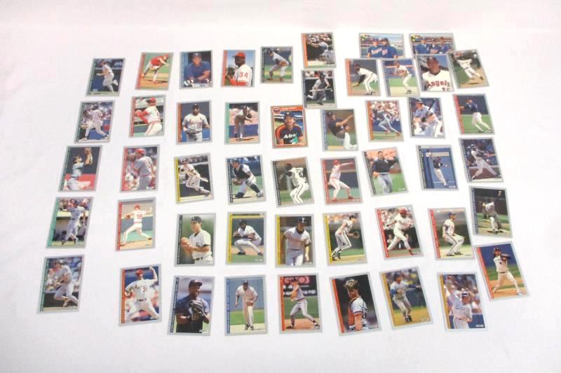 Lot of 49 Vintage Fleer Baseball Cards Random 1993