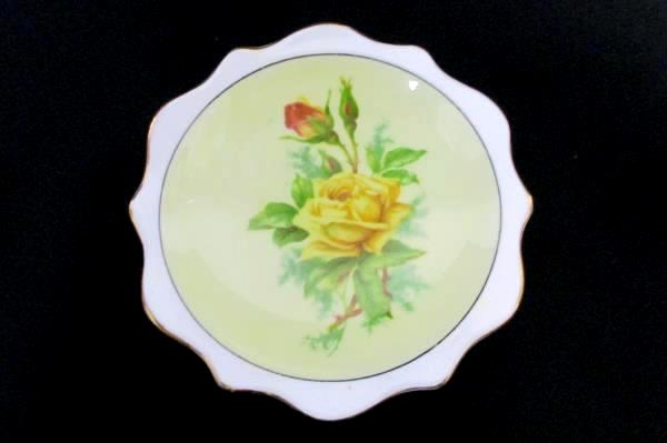 Lot 2 Miniature Collector Plates Federal Shape Syracuse China Royal Albert