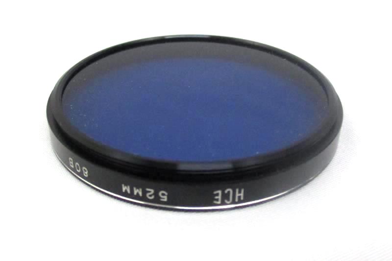 Lens Filter By HCE -80B- Black And Darkened Lens- 52mm
