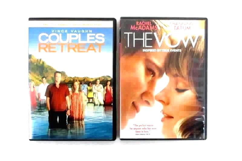 Lot Of 2 Rom Com Movies Drama Couples Retreat And The Vow DVD