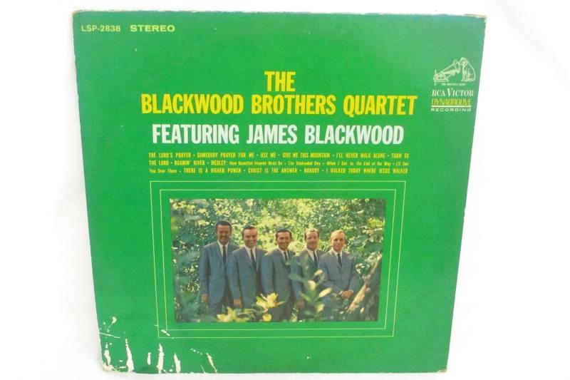 The Blackwood Brothers Quartet James Blackwood 60s Country Church Vinyl Record