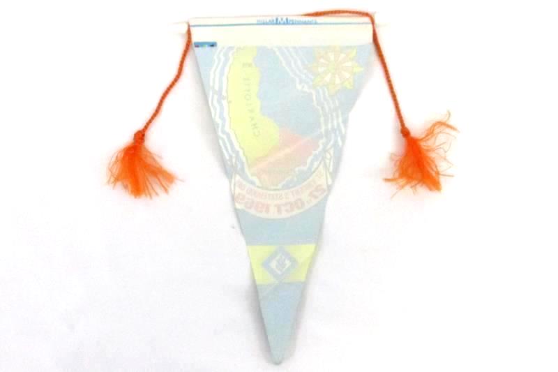 Vintage 1950's St. Vincent Statehood Day Pennant Oct. 27th 1969