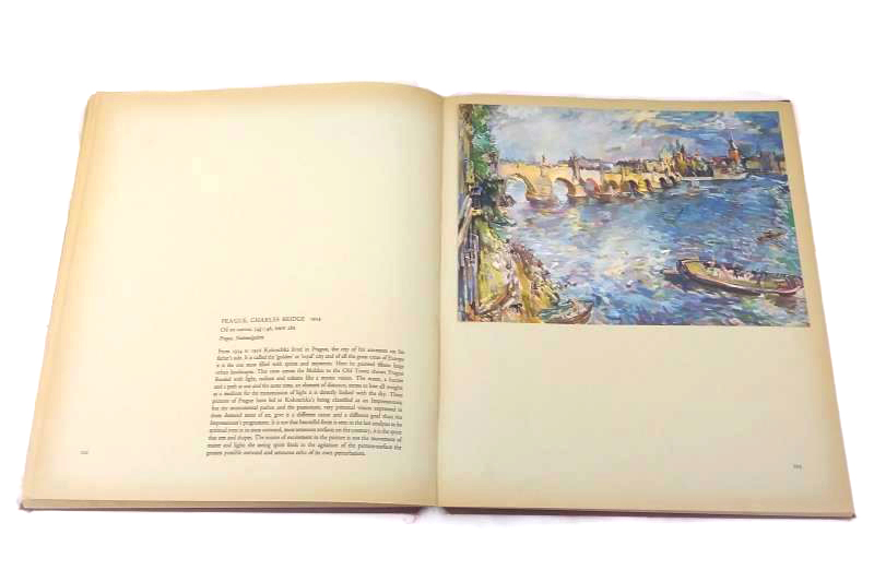 Vintage Hardcover Oskar Kokoschka Text By Bernhard Bultmann