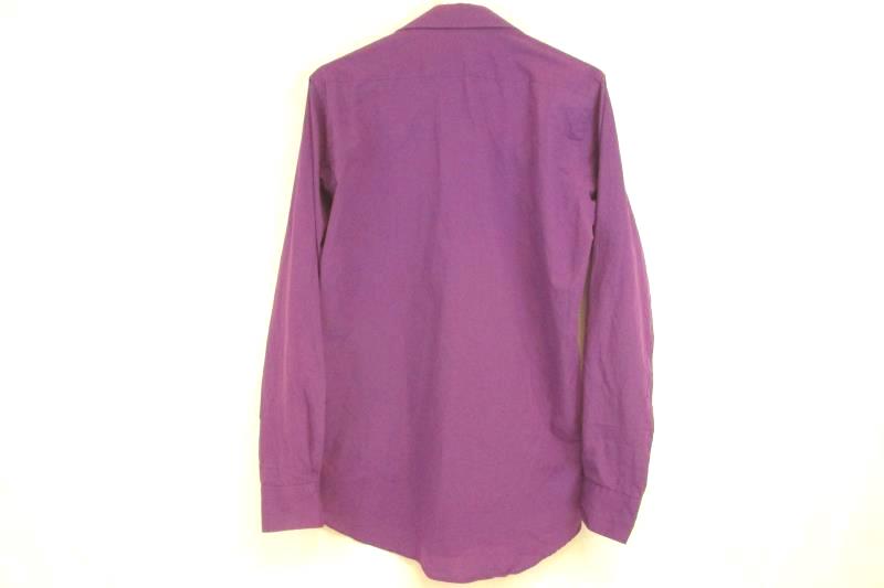 Lucasini Men's Long Sleeve Button Up Shirt Single Needle Tailoring Size 15