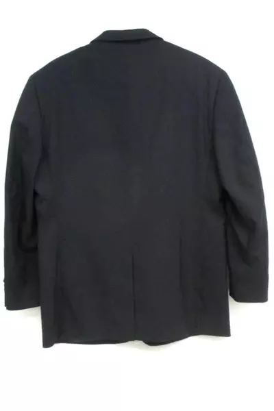 Alfani Men's Navy Blue Two Button Front Blazer Sport Coat Suit Jacket Sz 42R