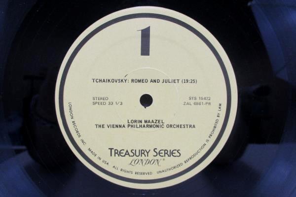 Tchaikovsky Romeo & Juliet Maazel Vienna Philharmonic Orchestra Vinyl LP Record
