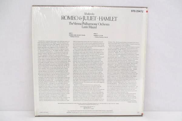 Tchaikovsky Romeo & Juliet Maazel Vienna Philharmonic Orchestra Vinyl LP Record
