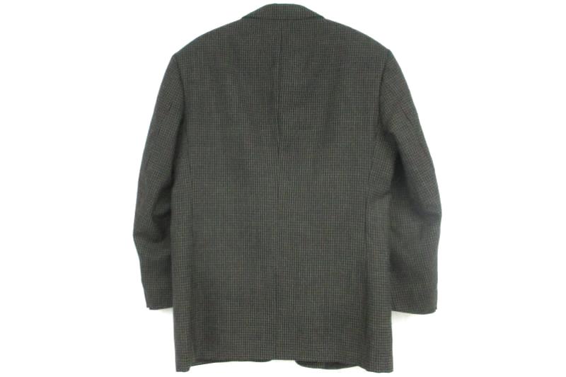 Gianfranco Ruffini Men's Italian Check Plaid Two Button Blazer Sport Coat Sz 40R