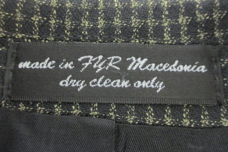 Gianfranco Ruffini Men's Italian Check Plaid Two Button Blazer Sport Coat Sz 40R