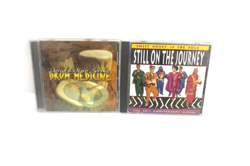 Lot of 2 African Beat CDs Drum Medicine Sweet Honey In The Rock 20th Anniversary