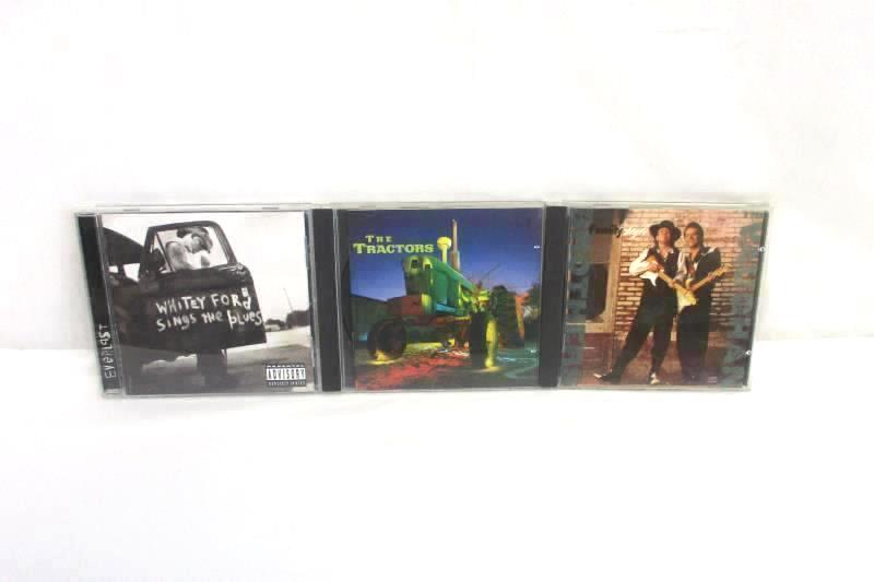 Lot of 3 Country CDs The Tractors Everlast The Vaughan Brothers in Cases