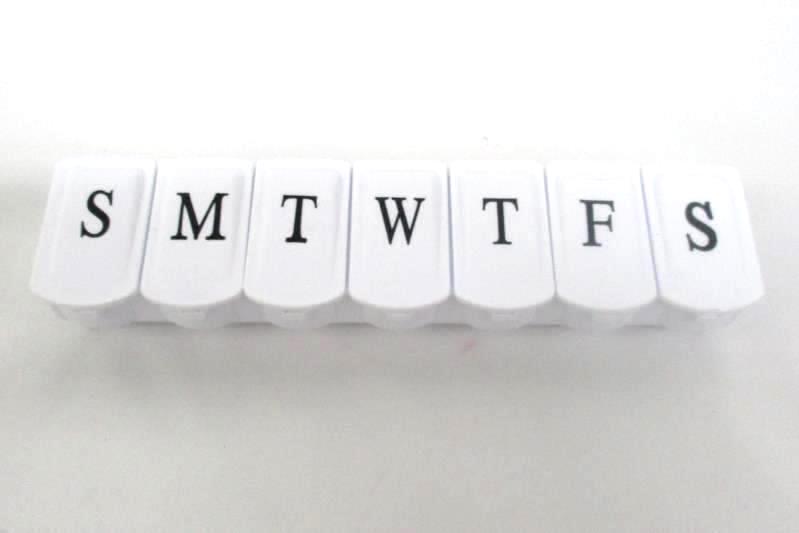 Two Weekly Pill Tablet Dispensers Sorters Containers And 5 Individual Day Sorter