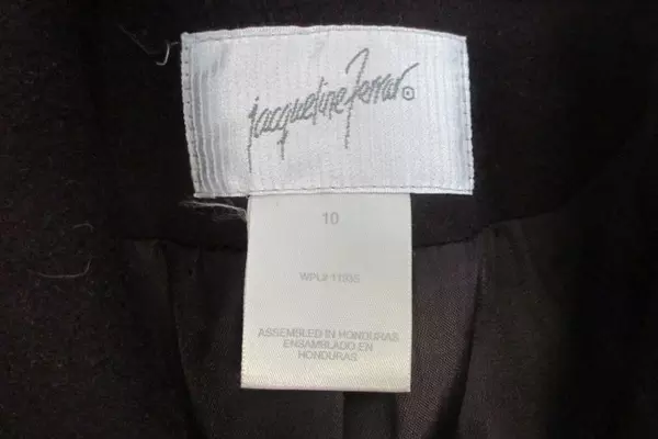 Jacqueline Ferrar Women's 100% Wool Plum Long Winter Coat Lined Sz 10 With Tags