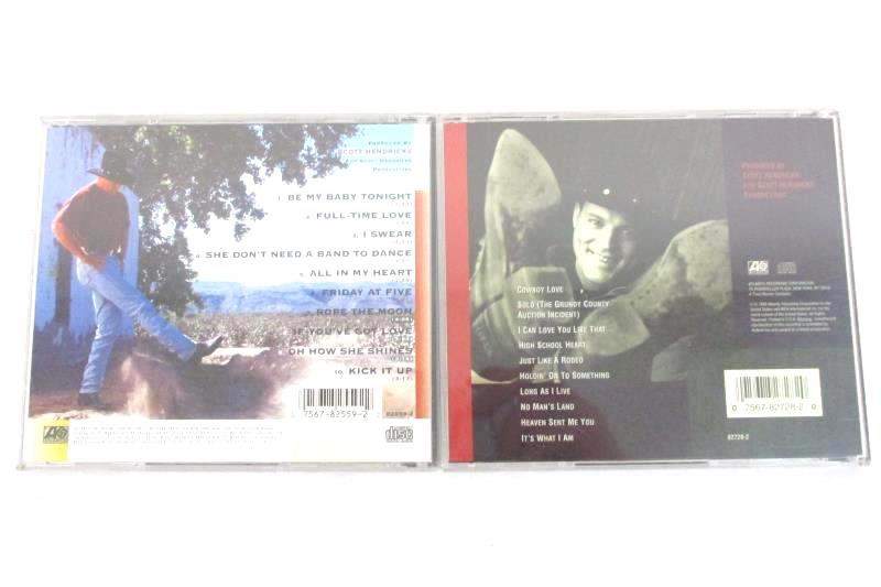 Lot of 2 John Michael Montgomery CDs Kickin It Up Self Titled with Original Case