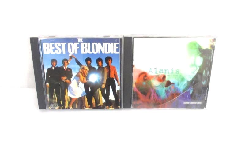 Lot Of 2 - The Best Of Blondie CD And Alanis Morissette Jagged Little Pill CD