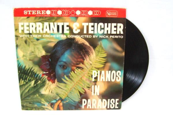 Piano In Paradise By Ferrante & Teicher Record ~ VINYL ~