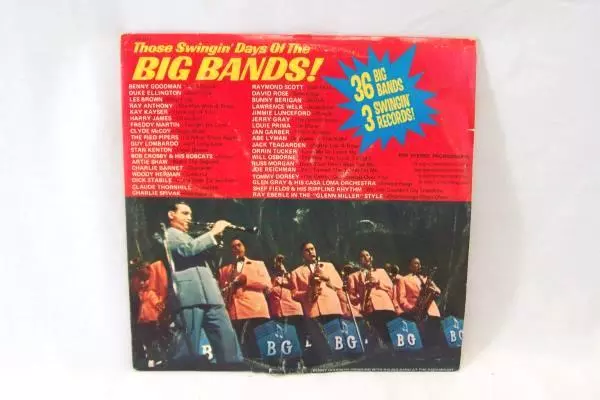 Those Swingin' Days Of The Big Bands 36 Big Bands-3 Swingin' Records Vinyl 3For1