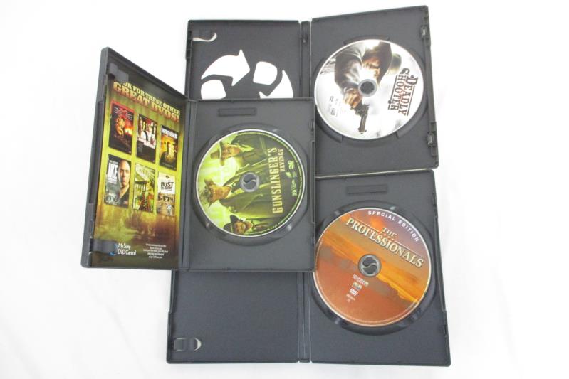 Lot of 5 Western DVD's The Lone Ranger, Deadly Shooter, Gunslingers Revenge ETC.