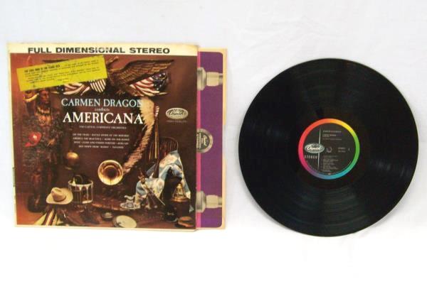 Carmen Dragon Conducts Americana Vinyl Records