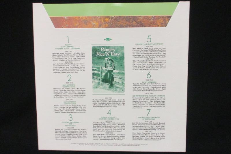 Country Nice N Easy Vtg LP Vinyl 7 Record Set Readers Digest RCA Records 1984