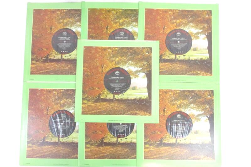 Country Nice N Easy Vtg LP Vinyl 7 Record Set Readers Digest RCA Records 1984