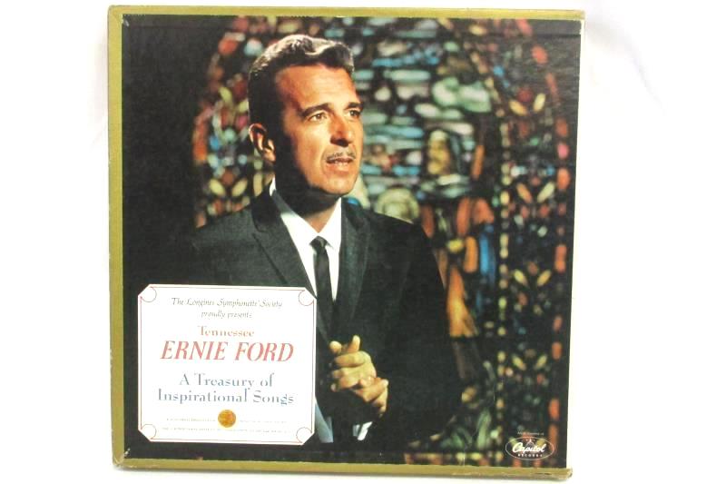 Tennessee Ernie Ford A Treasury of Inspirational Songs 1968 6 LP Record Set