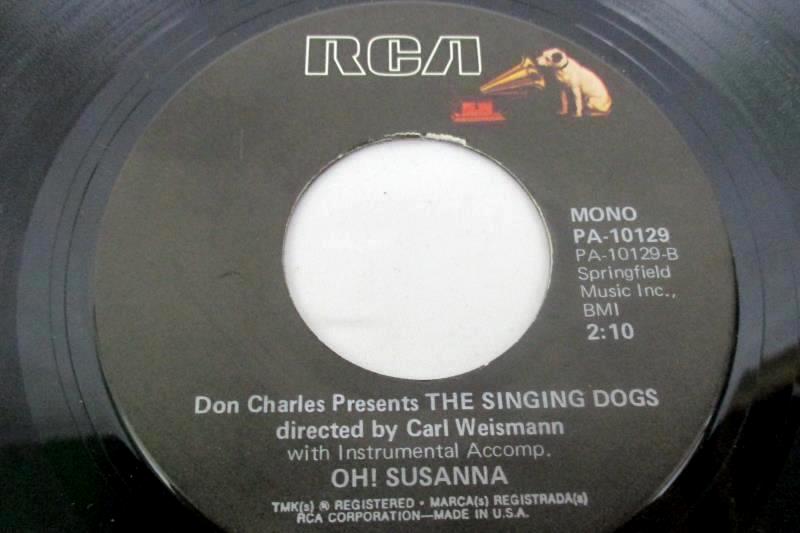 Don Charles Presents The Singing Dogs Oh, Susanna Jingle Bells