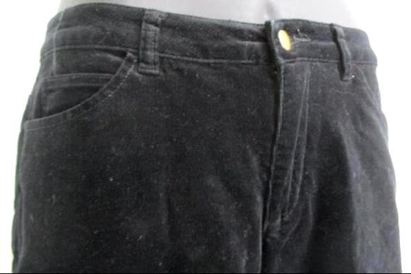 Women's PENDLETON Corduroy Pant Black Cowl Neck Sweater Blue Size M / 8