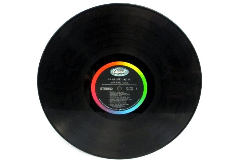 Nat King Cole Ramblin' Rose Capitol Records 33 RPM Vinyl LP ST 1793