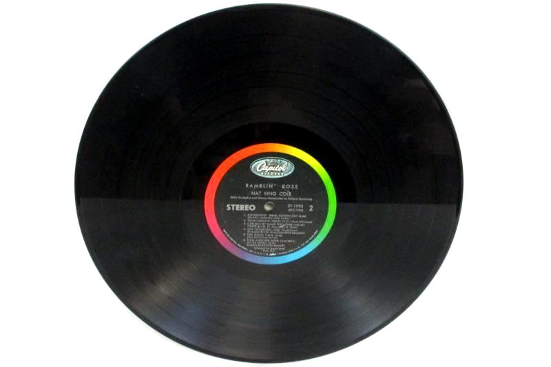 Nat King Cole Ramblin' Rose Capitol Records 33 RPM Vinyl LP ST 1793
