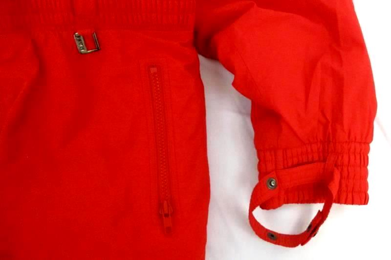 Vintage Fera Women's Snow Ski Suit One Piece InfraRed Half Zip Insulated Size 8