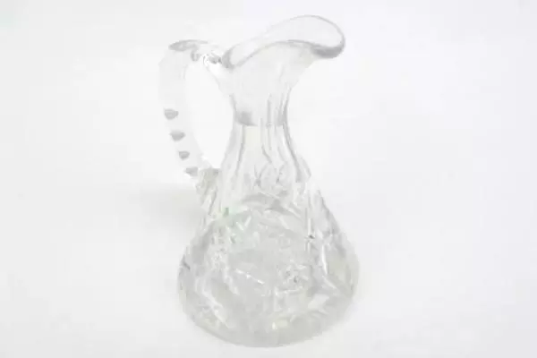 Libbey Decanter America Brilliant Cruet Clarks Hobstar #45 Starburst ~No Stopper