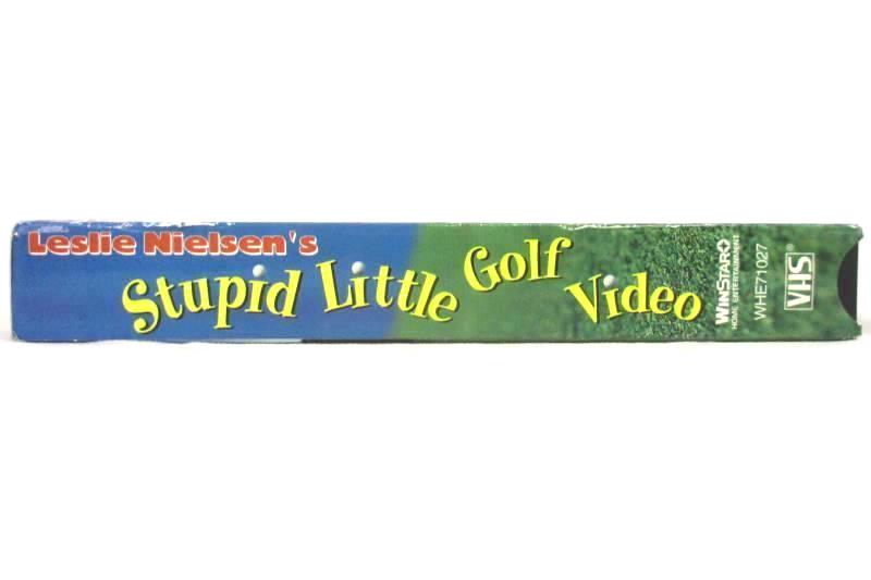 Leslie Nielsen's Stupid Little Golf Video VHS Tape 1997 Fox Lorber WinStar
