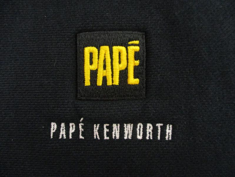 PAPE Kenworth Sport Tek Men's Quarter Zip Pull Over Sweatshirt Navy Blue Sz 3XL