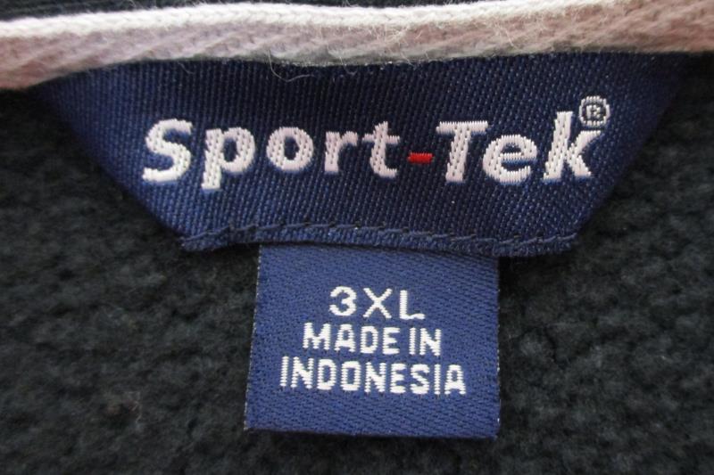 PAPE Kenworth Sport Tek Men's Quarter Zip Pull Over Sweatshirt Navy Blue Sz 3XL