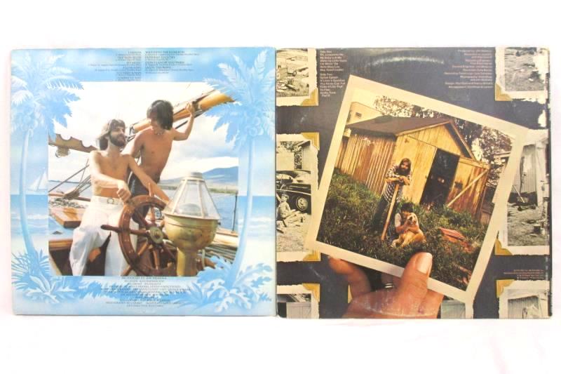 Lot 2 Loggins & Messina 70s Folk Rock Vintage LP Vinyl Records So Fine Full Sail