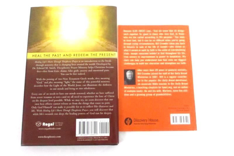 Lot 2 Healing Ministry Books Overcoming Life's Challenges Healing Life's Hurts