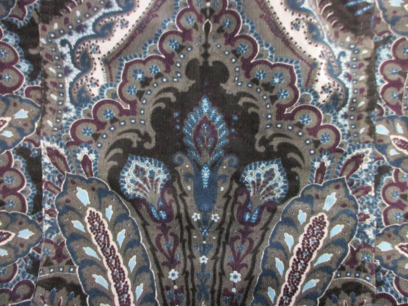 Charter Club Women's Bond Street Corduroy Paisley Button Up Jacket Sz P With Tag