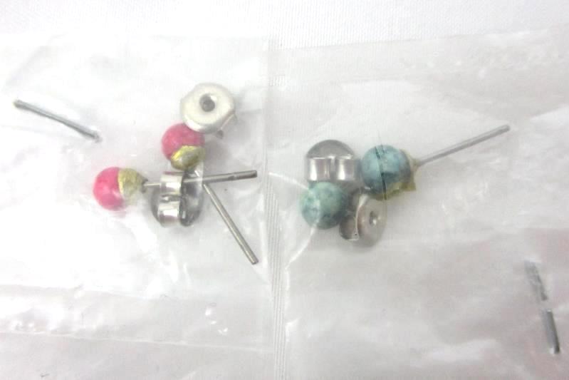 Box Of 13 Miscellaneous Jewelry Pendants Knickknacks Watch Earrings