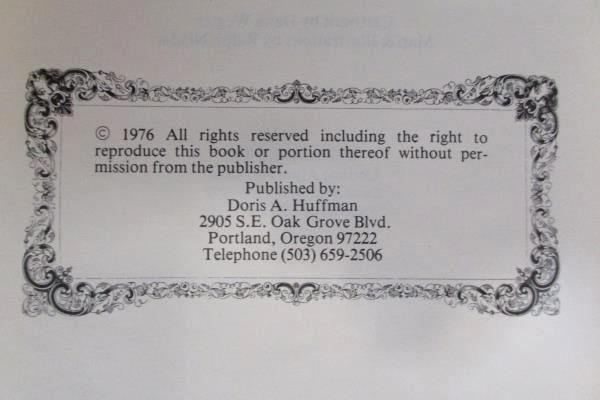 Oregon's Flamboyant Fourth 1876 By Doris Huffman 1976 Centennial Hardcover