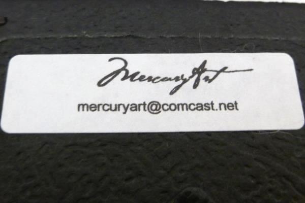 Lot of 3 Wood Picture Frames 3" X 2" Mercury Art Frames Hand Designed