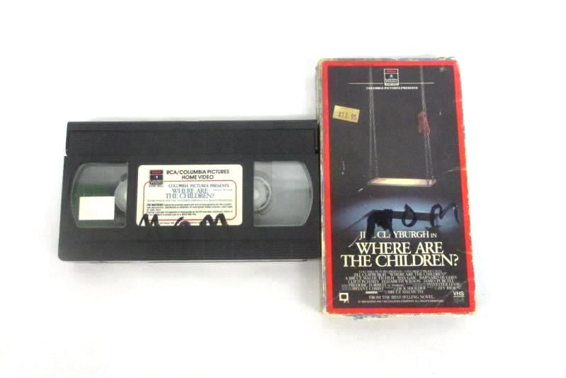Vintage VHS 1986 Where Are The Children Jill Clayburgh Max Gail Rare