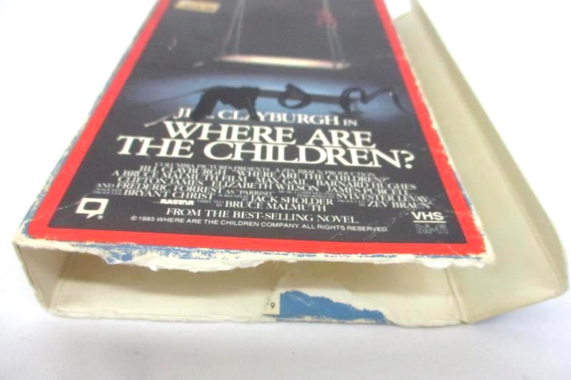 Vintage VHS 1986 Where Are The Children Jill Clayburgh Max Gail Rare