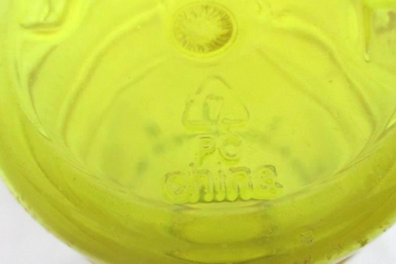 Liz Claiborne Shoes Water Bottle Advertisement Yellow and Black Plastic