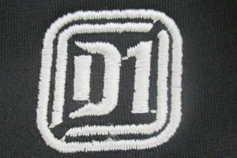 D1 Sports Men's Football Pants Slotted Waist Black Gray White Size Large