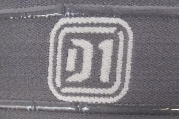 D1 Sports Men's Football Pants Slotted Waist Black Gray White Size Large