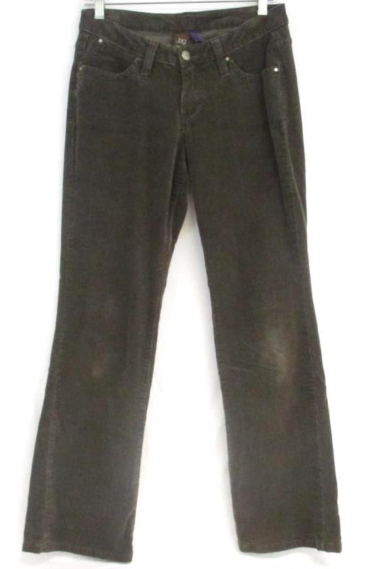 Jag Women's Western Glove Works Stretch Corduroy Brown Pants Sz 4
