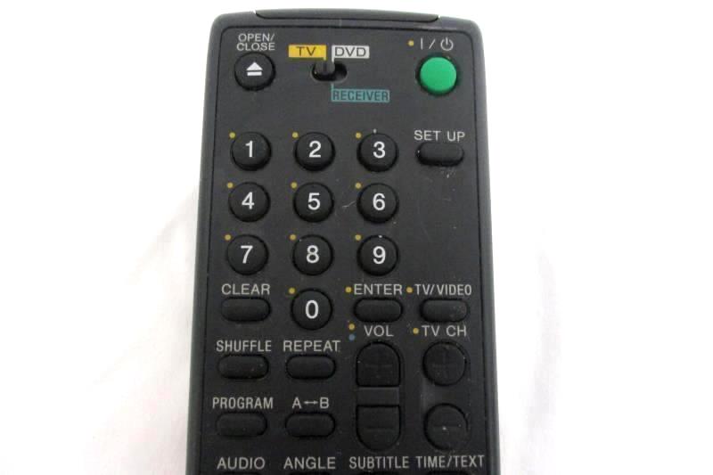 Sony DVD TV Remote Replacement Remote Model RMTD109A Black